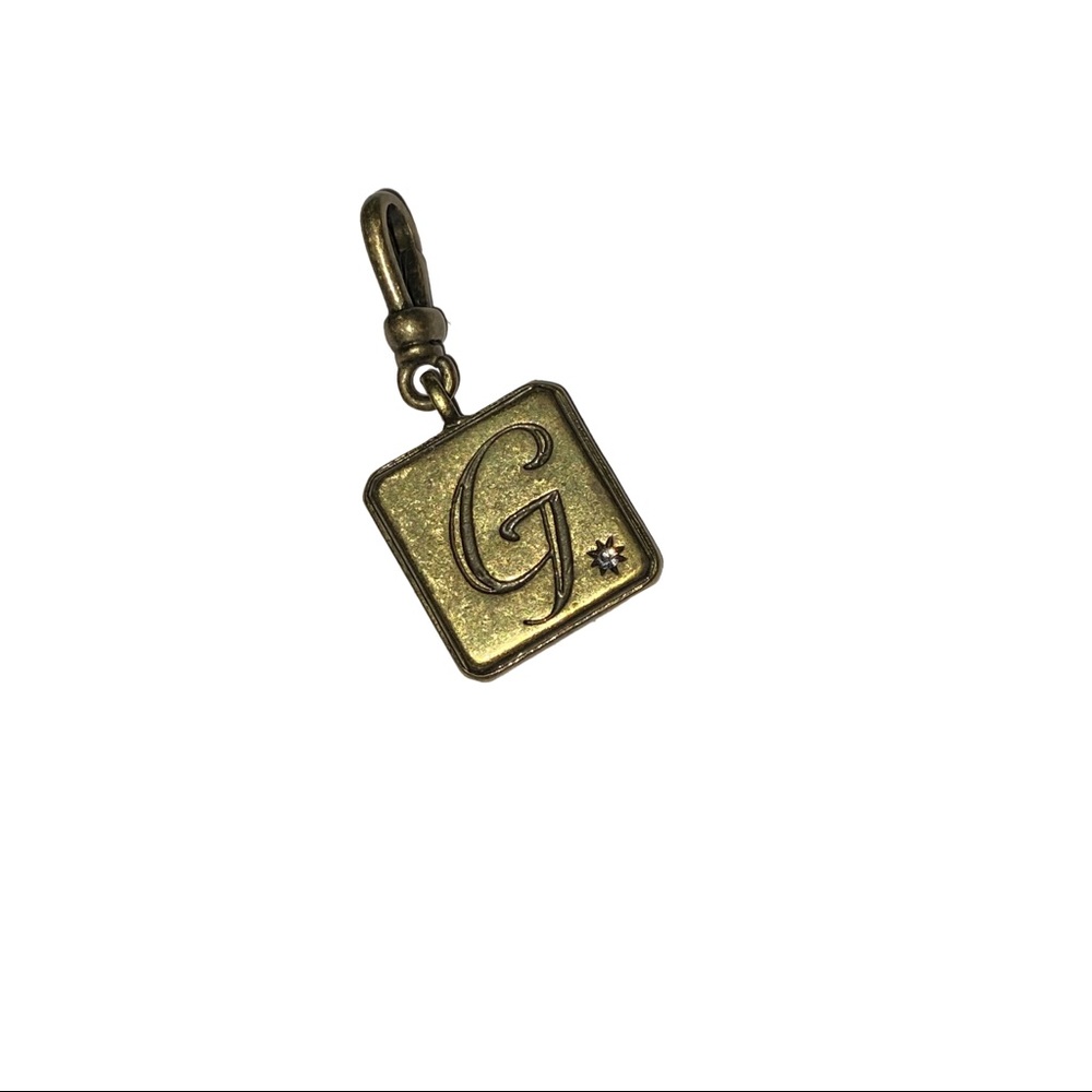 Chloe + Isabel Initials Charm - ‘G’
